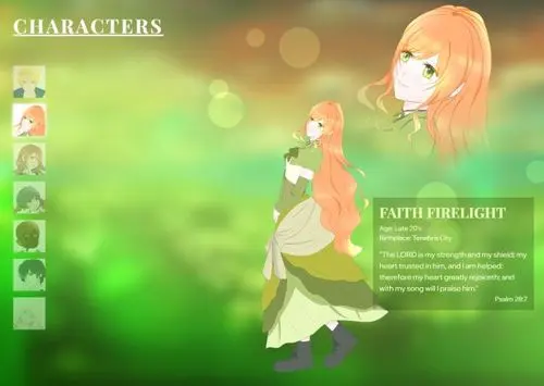 Character Section for Perfect Love!