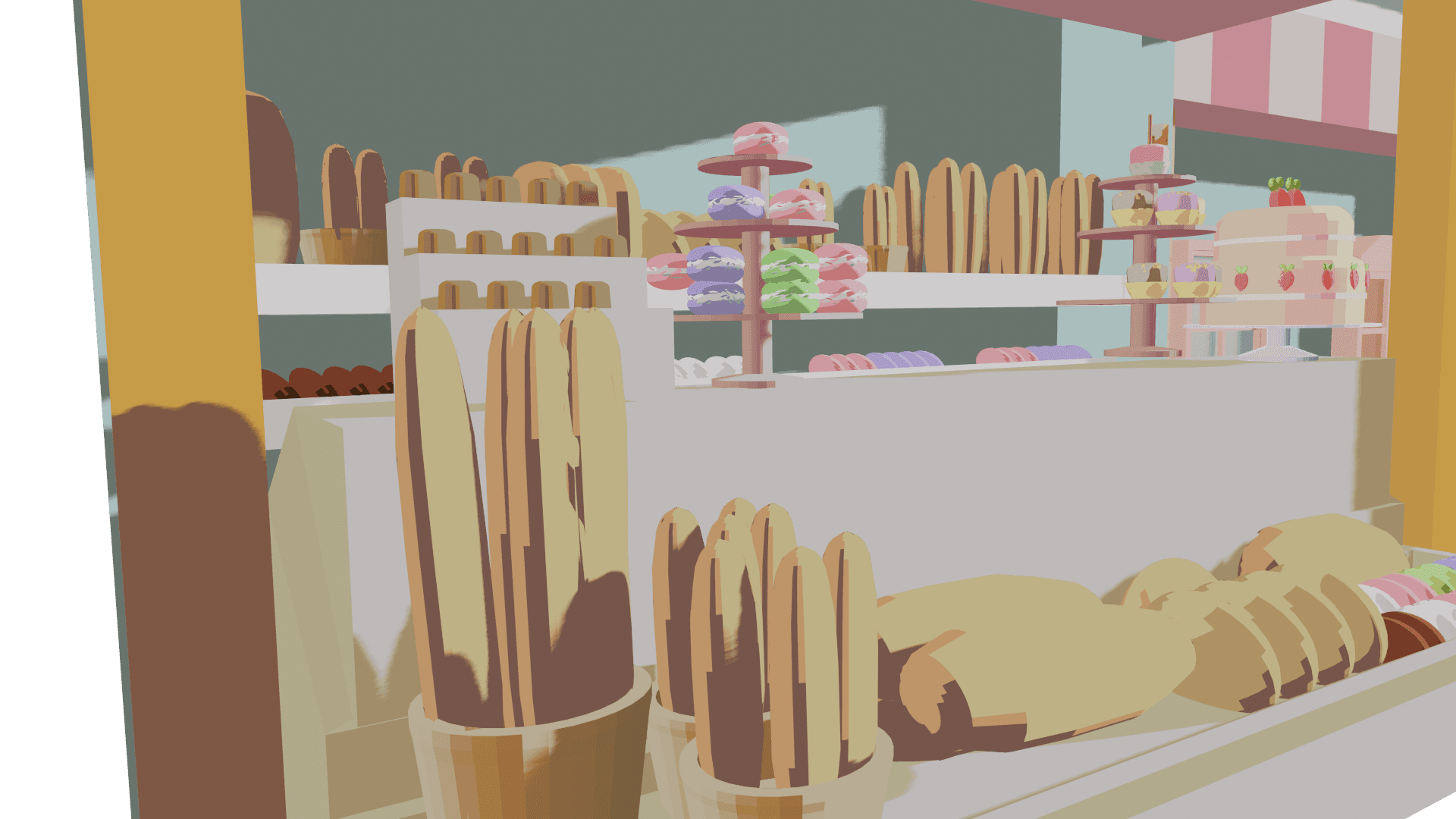 3d Model Bakery  for my Christian webcomic