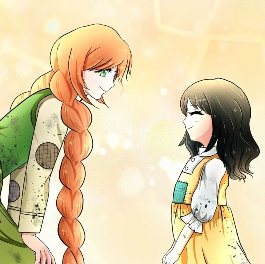 Faith and Hope smiling together